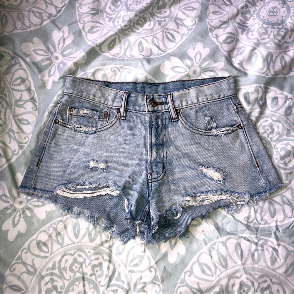 Urban Outfitters BDG Light Wash Denim Shorts